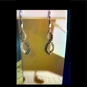 Diamond Levian .5 Carat diamond earrings.